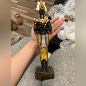 Egyptian statue of God Osiris, Unique Statuette for the Egyptian God